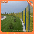 Barato pvc revestido metal vedação painéis / pó revestido soldado Wire Mesh Fence